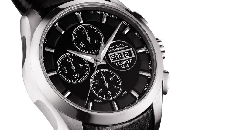 動手操作天梭時裝自動計(jì)時碼表的教程和步驟（圖2）